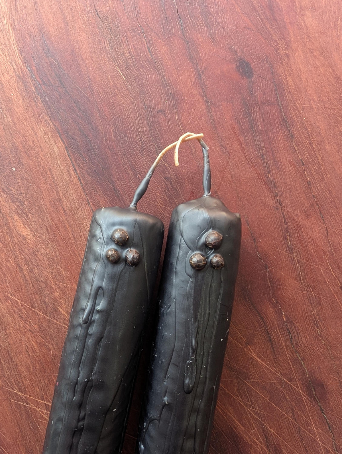 Cord cutting ritual beeswax candle | Energy unbinding candle