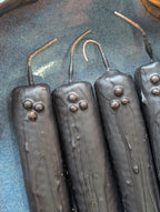 Cord cutting ritual beeswax candle | Energy unbinding candle