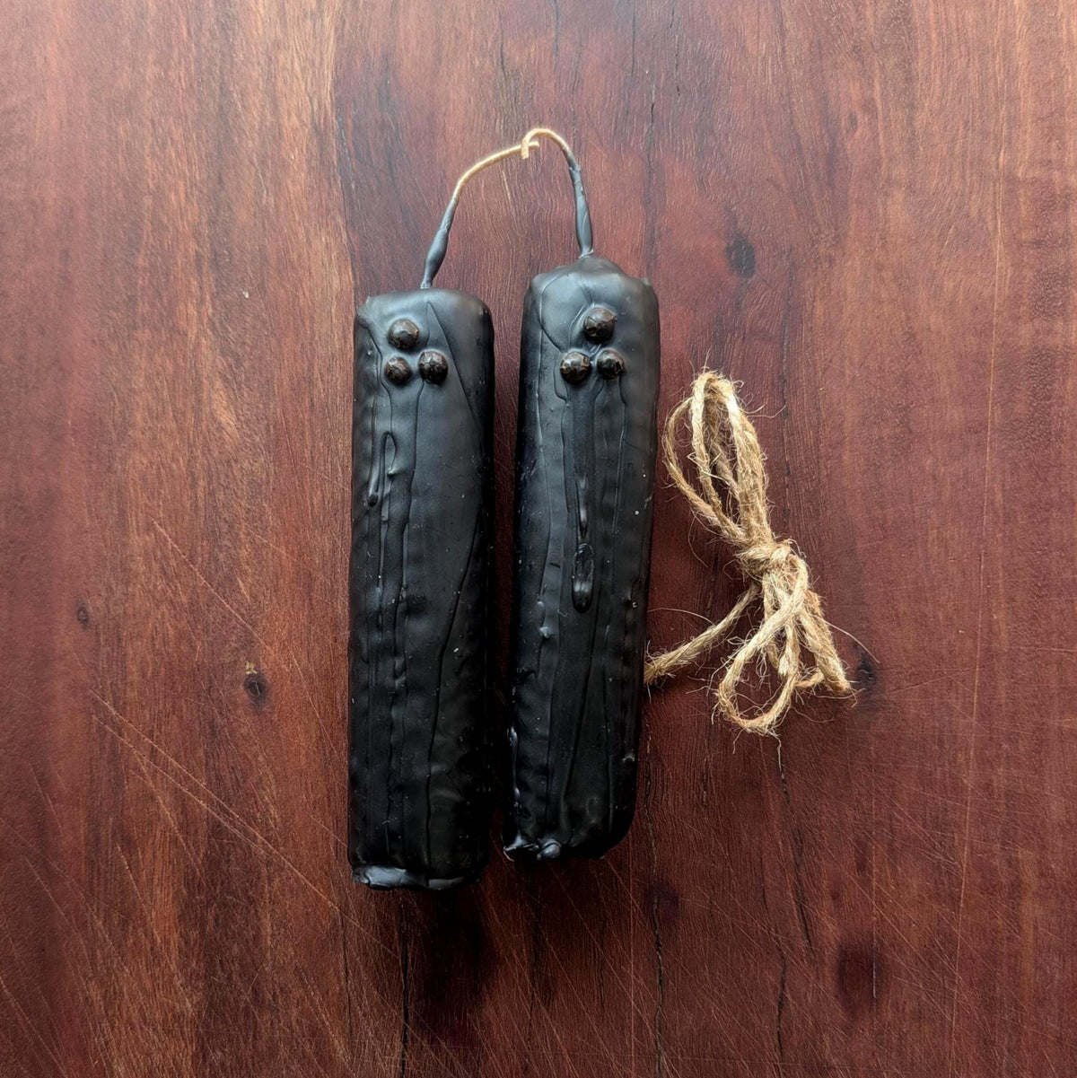 Cord cutting ritual beeswax candle | Energy unbinding candle