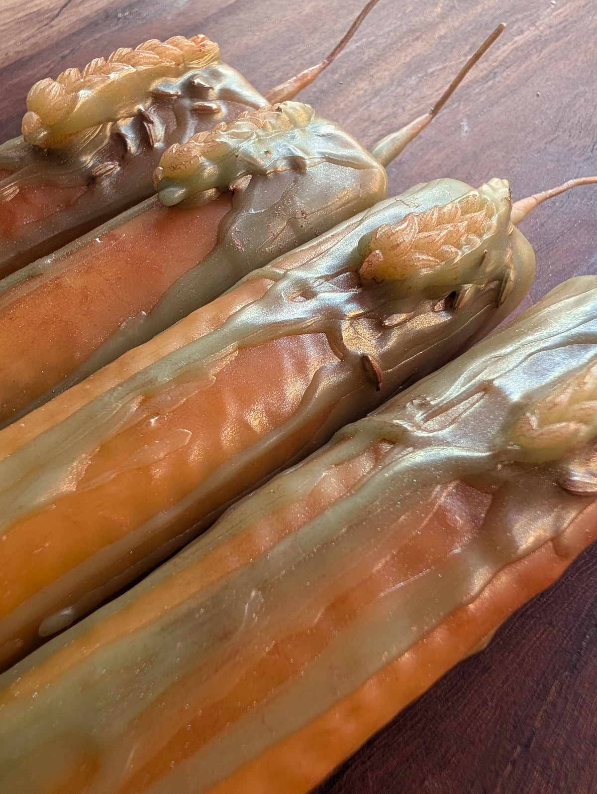 Demeter devotion candle | Goddess altar beeswax candle