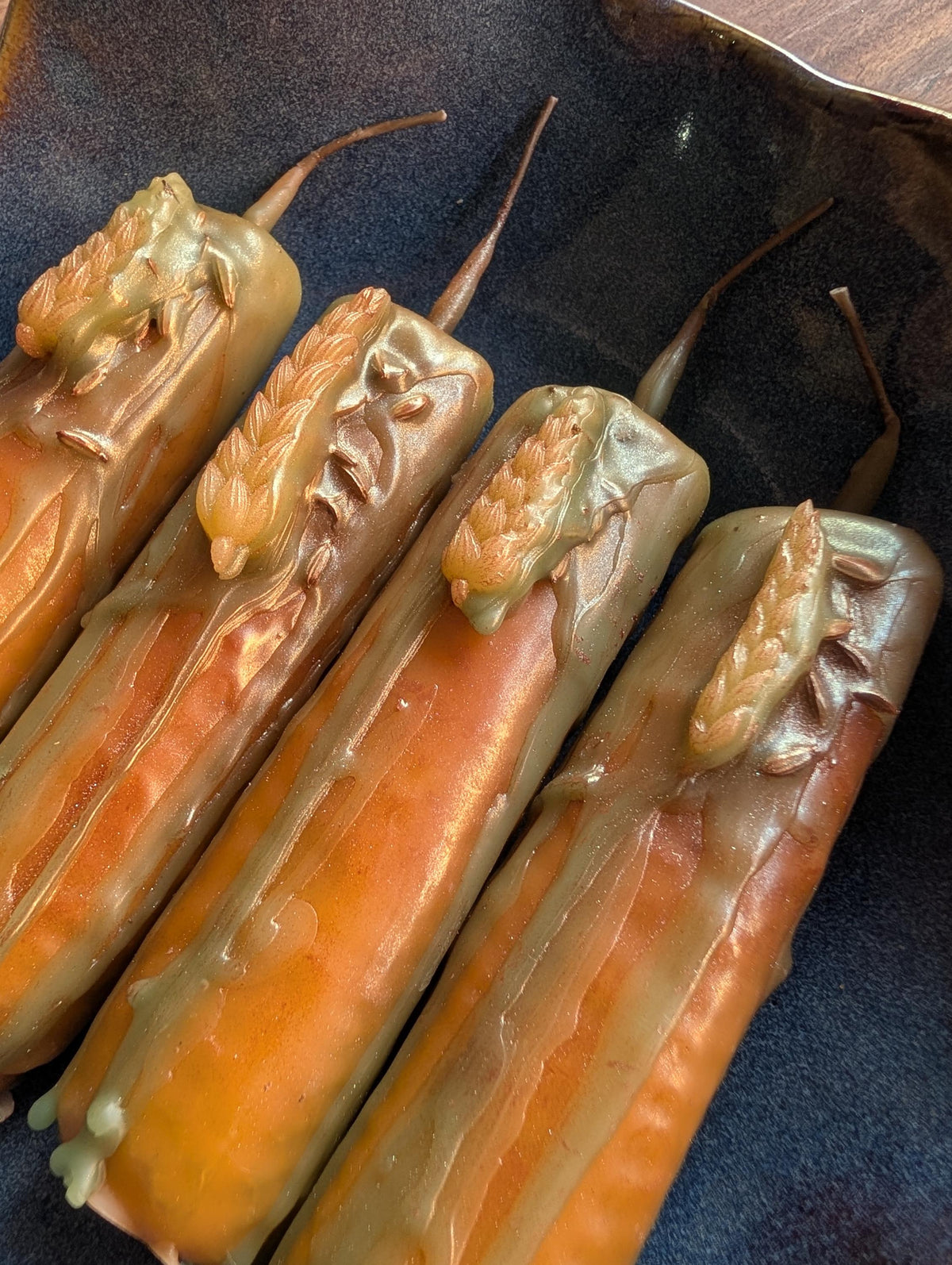 Demeter devotion candle | Goddess altar beeswax candle