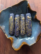 Evil eye hex removal ritual beeswax candle | Uncrossing altar candle