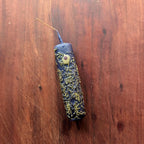Evil eye hex removal ritual beeswax candle | Uncrossing altar candle