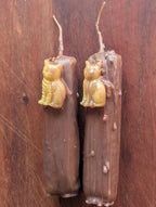 Freyja devotion candle | Goddess altar beeswax candle