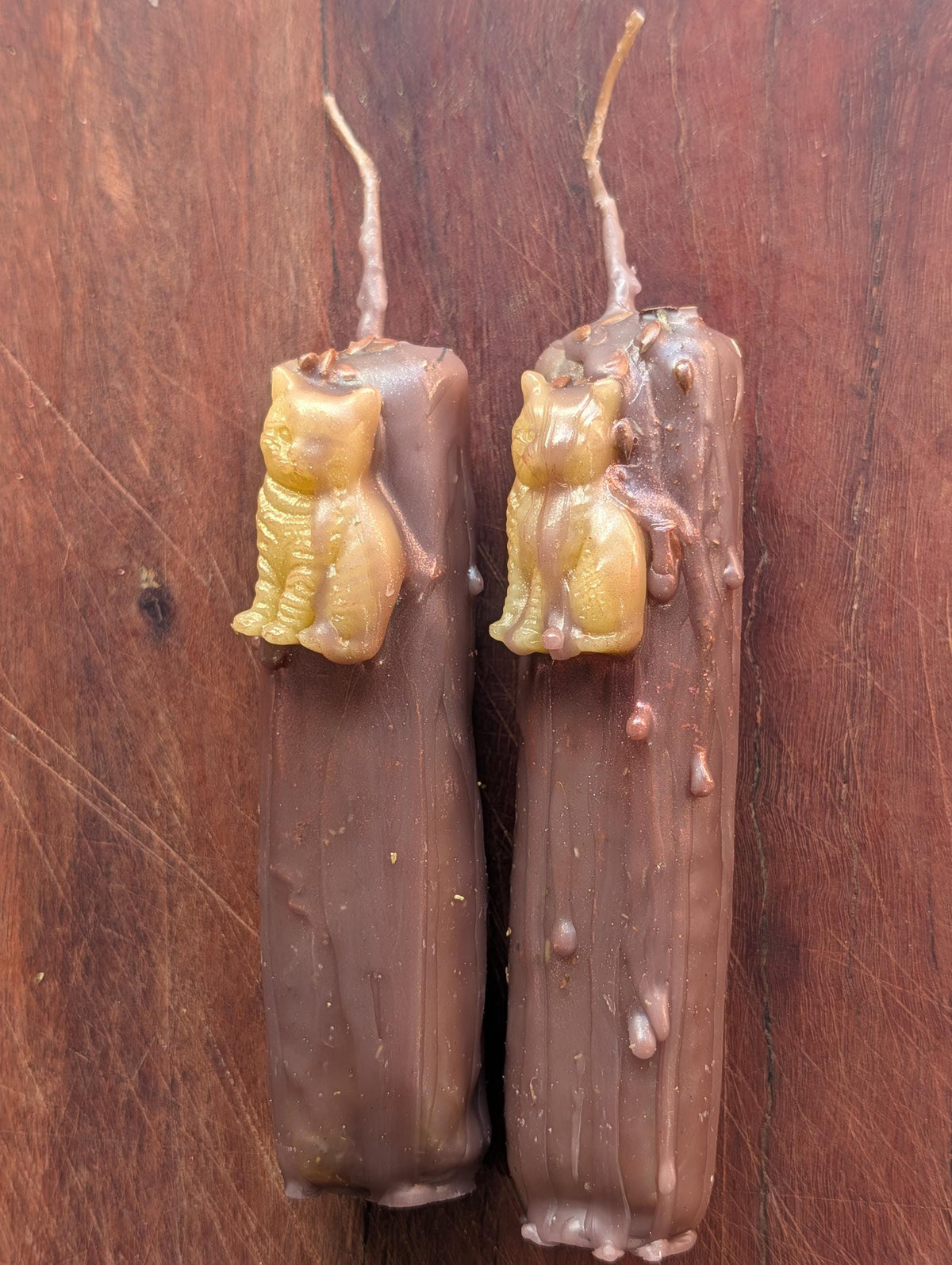 Freyja devotion candle | Goddess altar beeswax candle