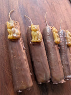 Freyja devotion candle | Goddess altar beeswax candle