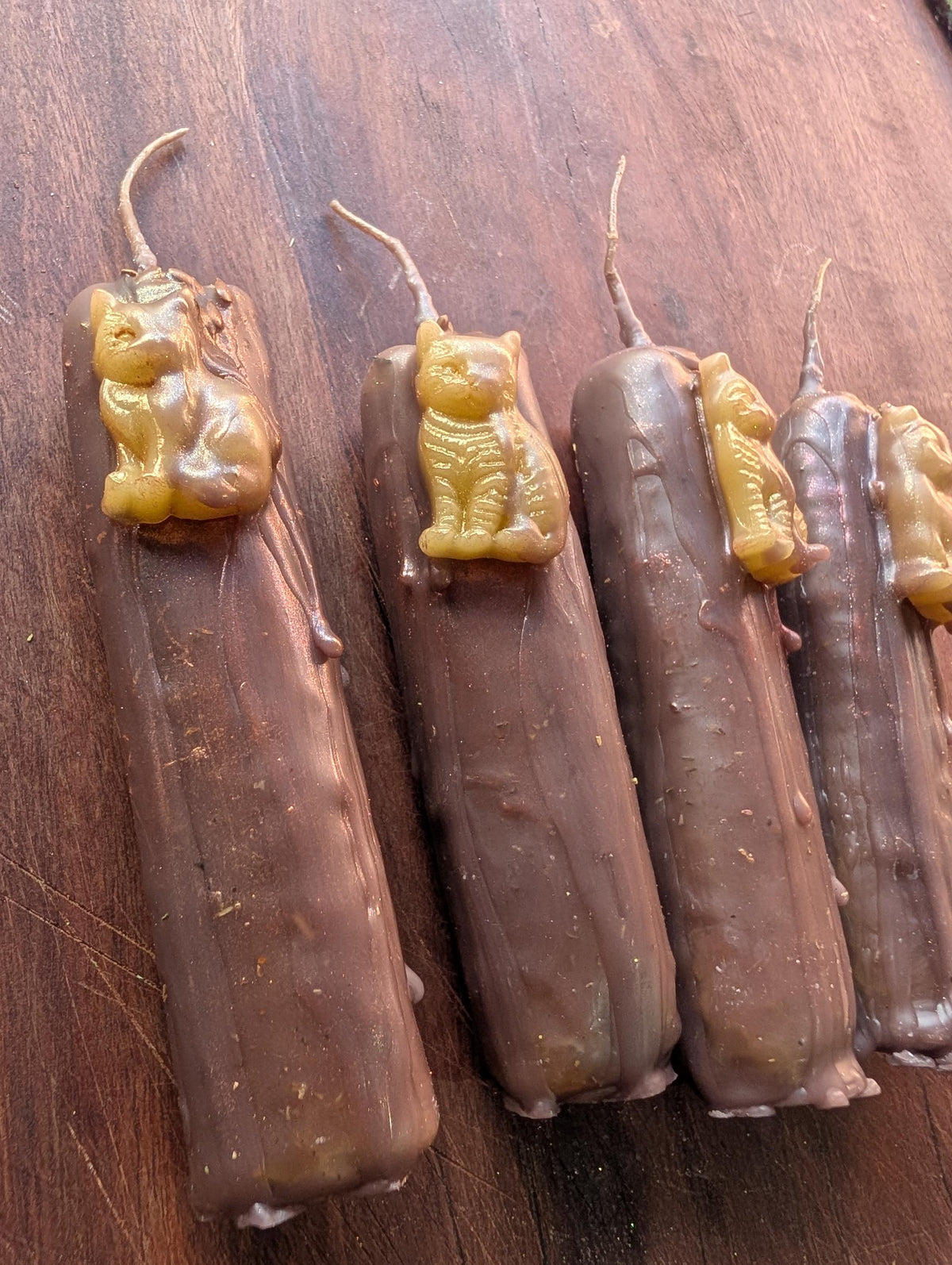 Freyja devotion candle | Goddess altar beeswax candle