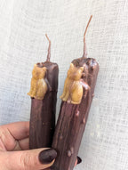 Freyja devotion candle | Goddess altar beeswax candle