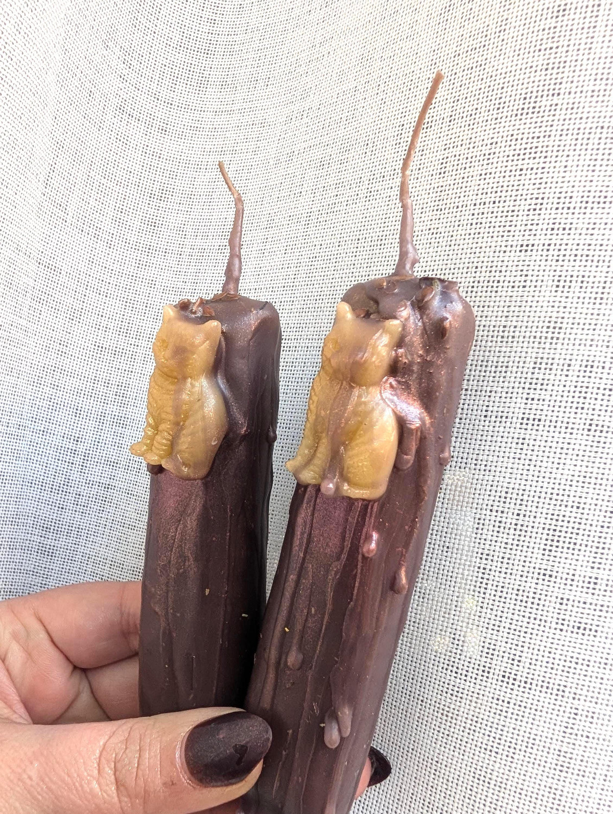 Freyja devotion candle | Goddess altar beeswax candle