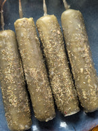 Letting go ritual beeswax candle | Transition altar candle