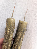 Letting go ritual beeswax candle | Transition altar candle