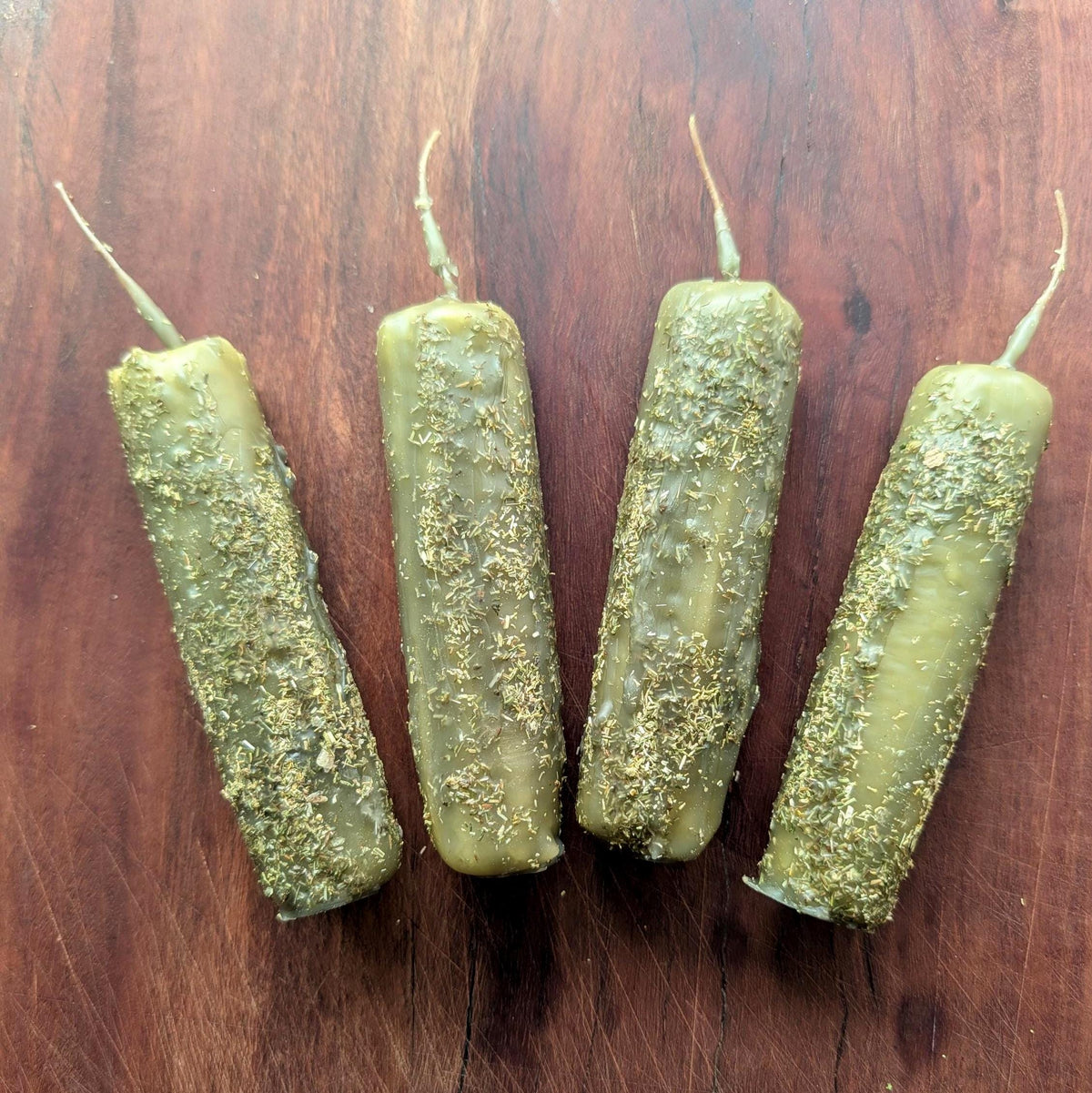 Letting go ritual beeswax candle | Transition altar candle