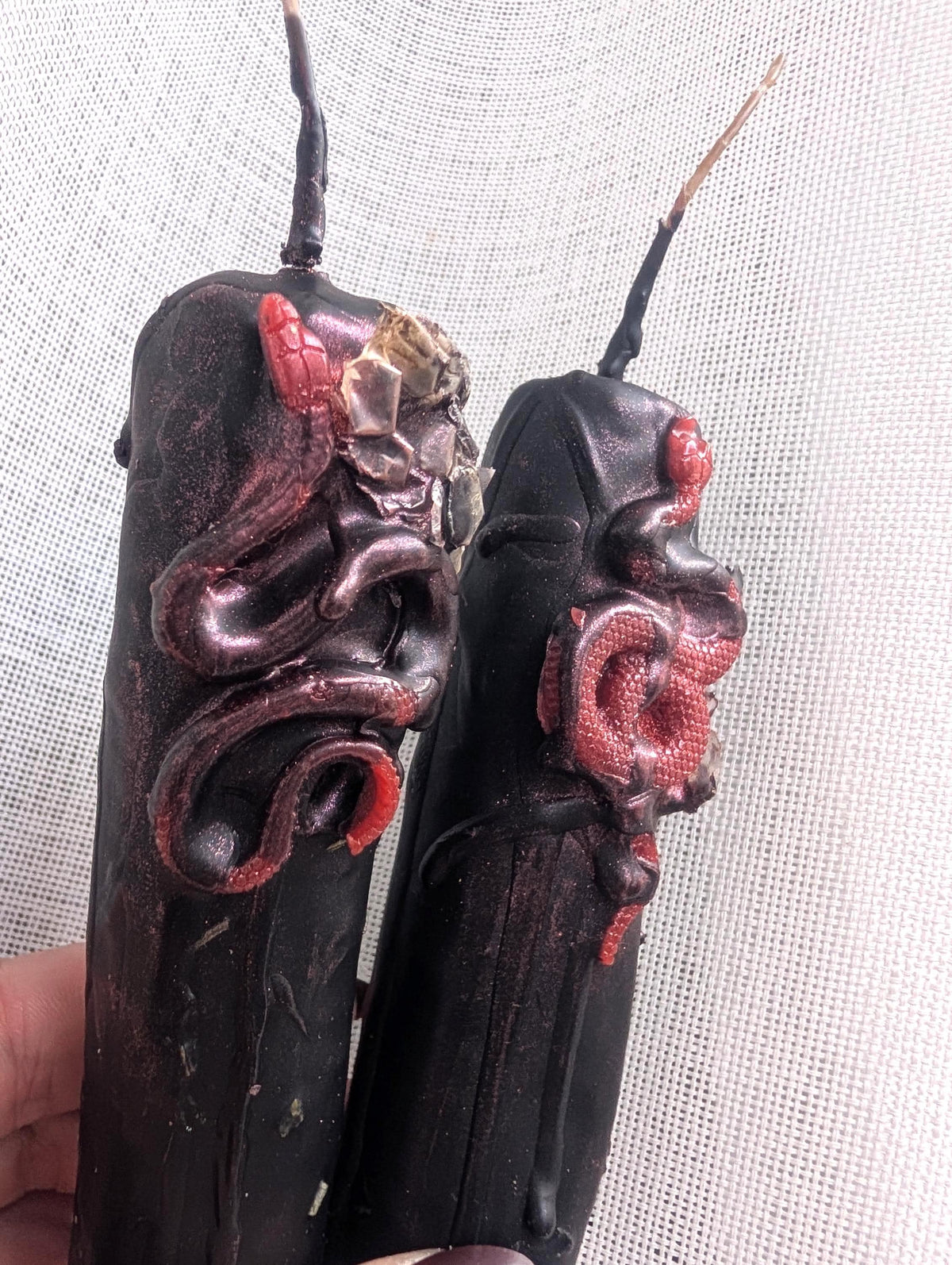 Lilith devotion candle | Goddess altar beeswax candle