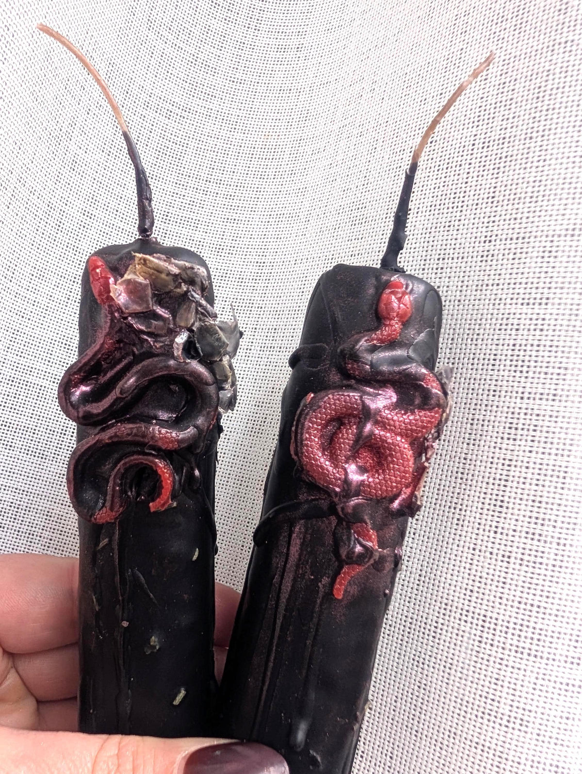 Lilith devotion candle | Goddess altar beeswax candle