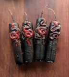 Lilith devotion candle | Goddess altar beeswax candle