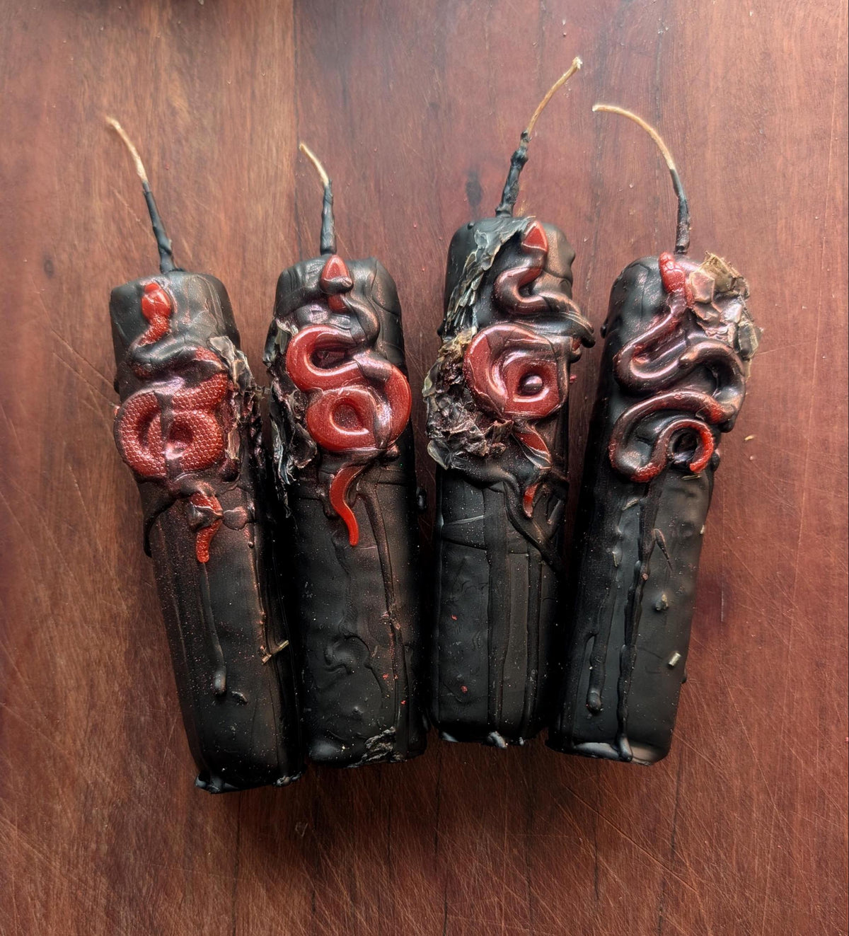 Lilith devotion candle | Goddess altar beeswax candle