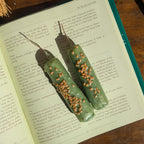 Good luck success ritual beeswax candle | Career altar candle