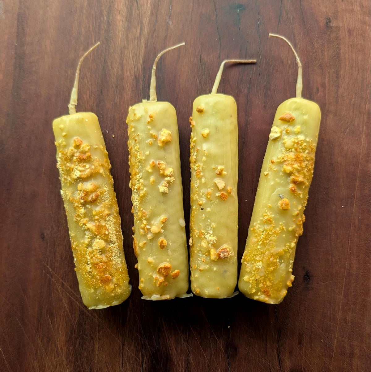 New Beginnings ritual beeswax candle | Transition altar candle