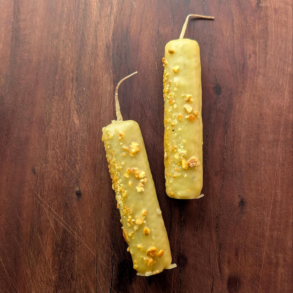 New Beginnings ritual beeswax candle | Transition altar candle