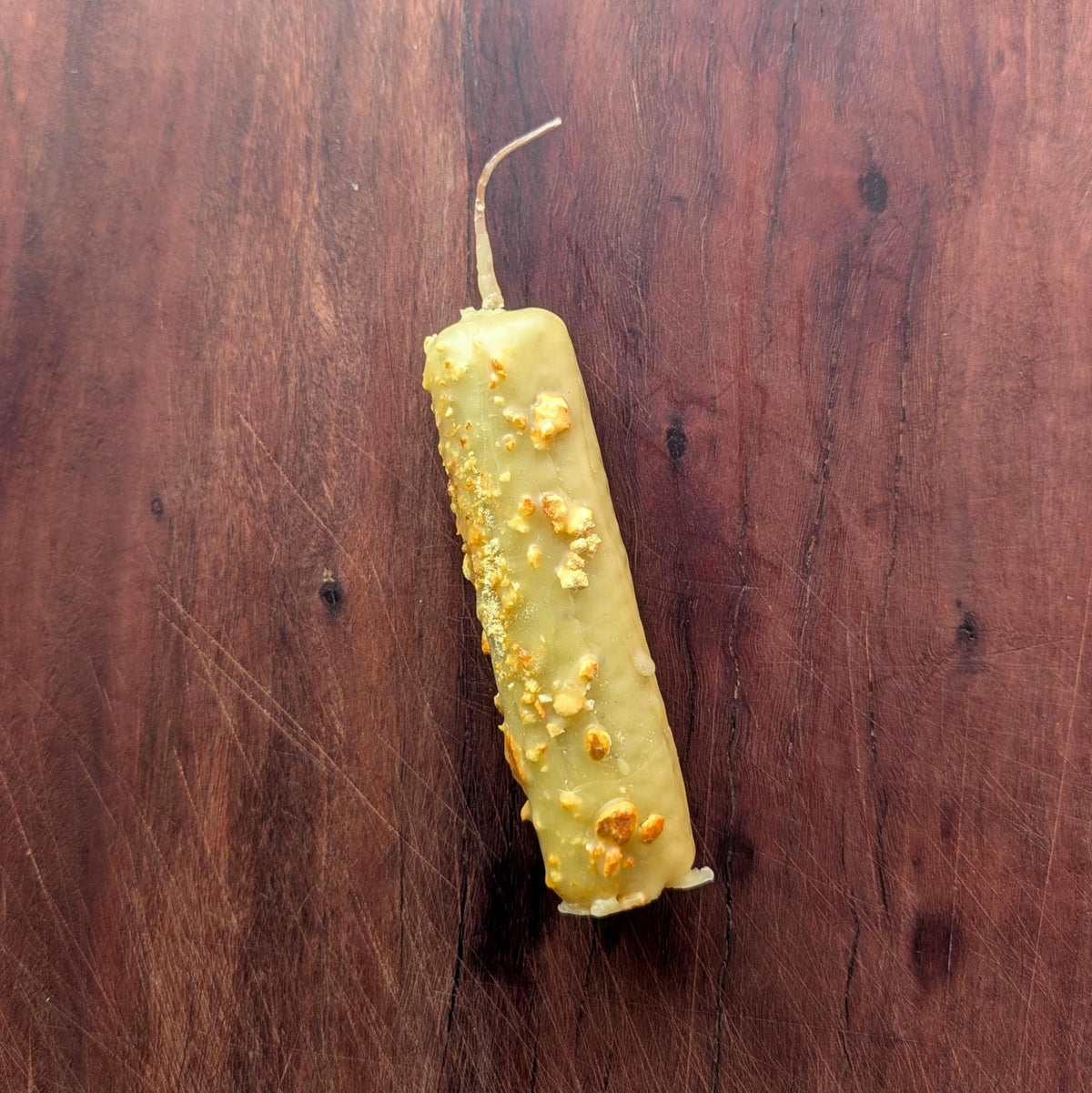 New Beginnings ritual beeswax candle | Transition altar candle