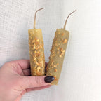 New Beginnings ritual beeswax candle | Transition altar candle