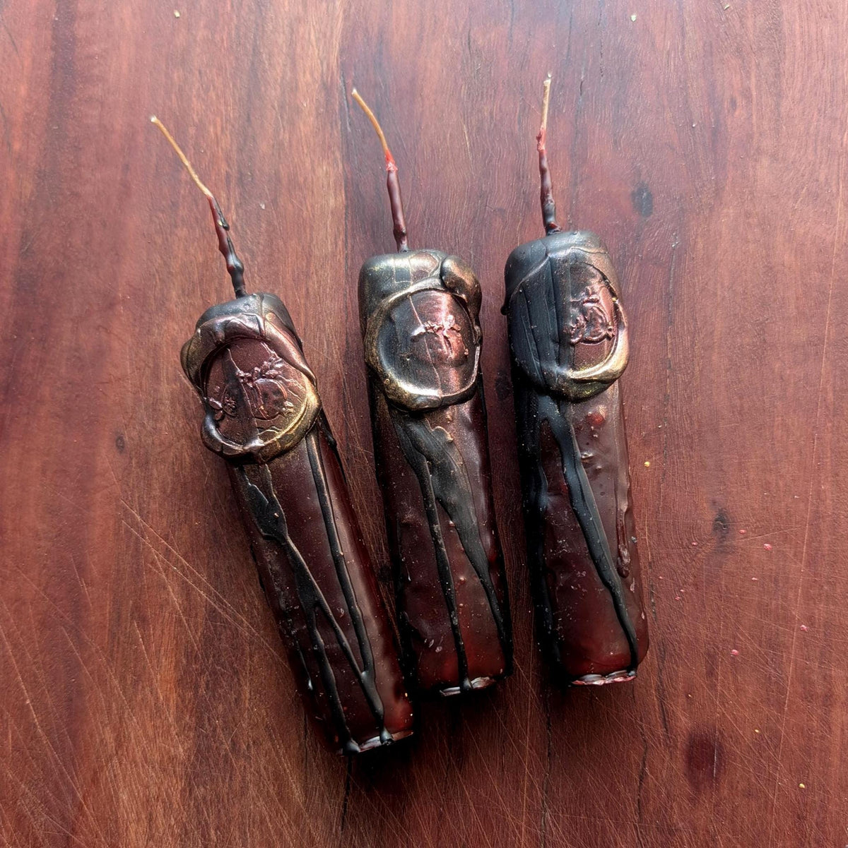 Persephone devotion candle | Goddess altar beeswax candle
