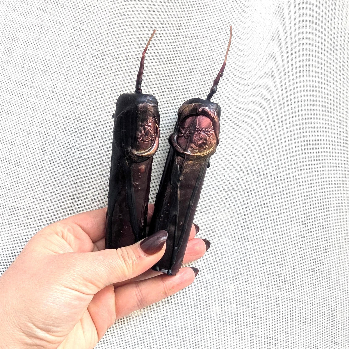 Persephone devotion candle | Goddess altar beeswax candle