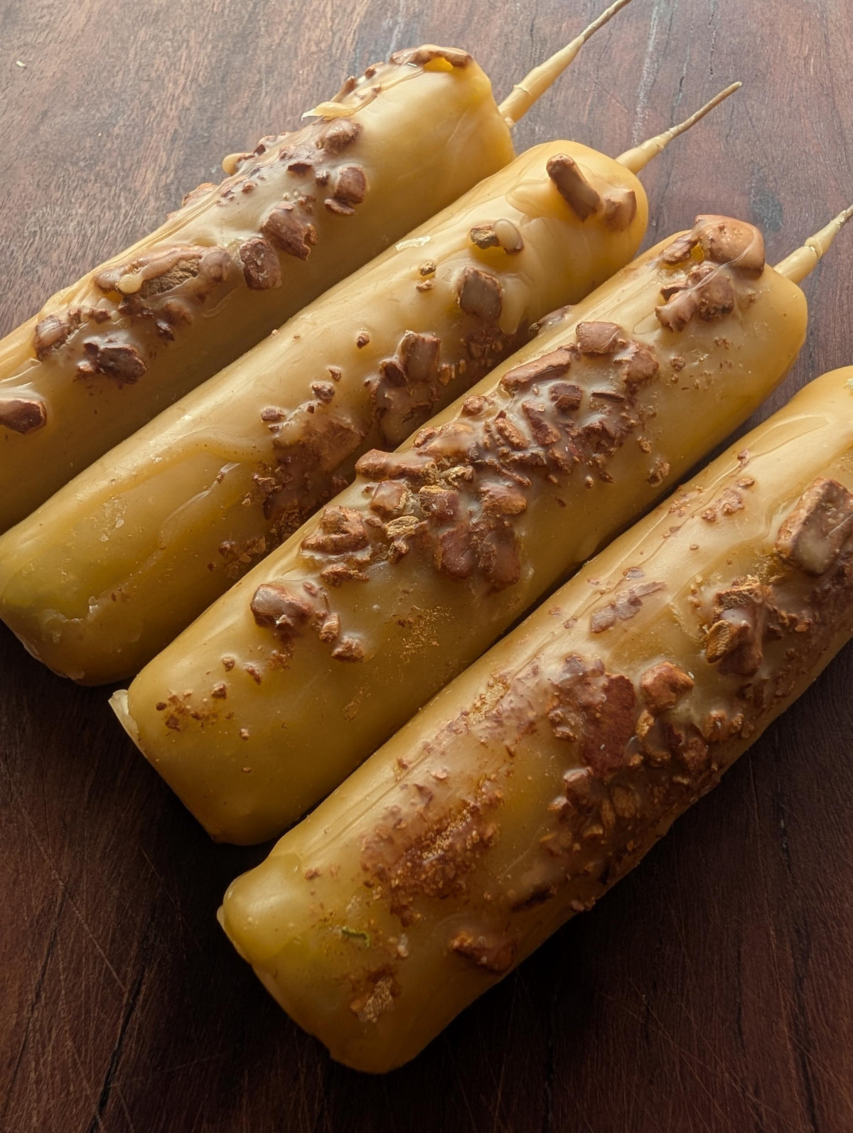 Success achievement ritual beeswax candle | Career altar candle