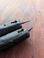 Witch's ward ritual beeswax candle | Protection altar candle