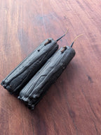 Witch's ward ritual beeswax candle | Protection altar candle