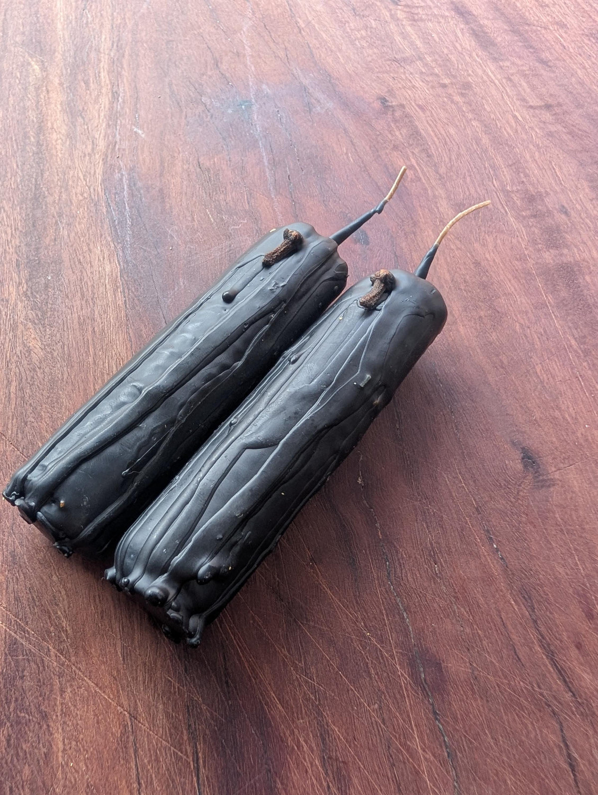 Witch's ward ritual beeswax candle | Protection altar candle