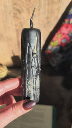 Protection ritual beeswax candles